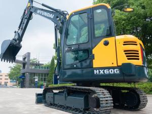 China Brand New Korea Hyundai Excavator HX60G Wheel Jindongyu Machinery wholesale