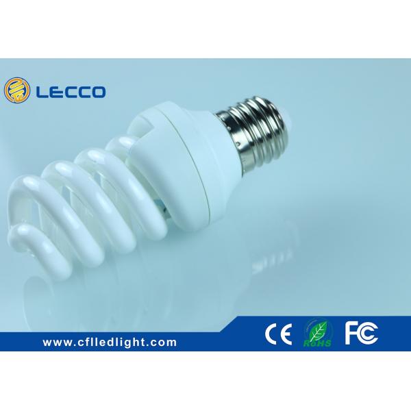 13W Full Spiral CFL LED Light E27 2700K For Shop / Room lighting