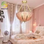 All Copper Crystal Chandelier Living Room Bedroom Study Hotel Room Homestand