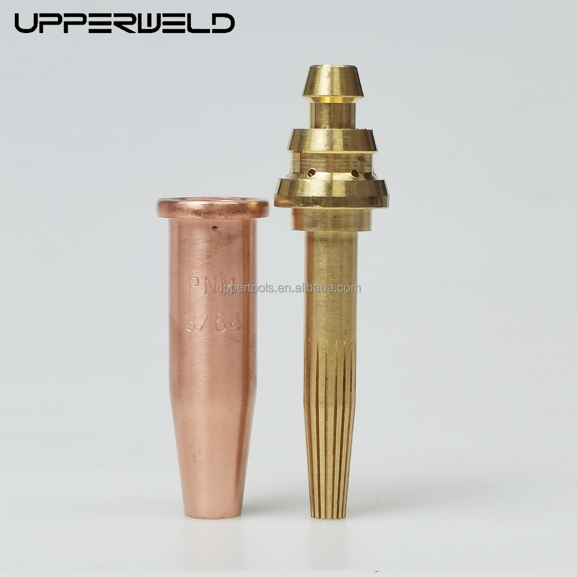 138g UPPER PNM Nozzle 3/16 Long Oxygen Acetylene Cutting Tip with Customized Support
