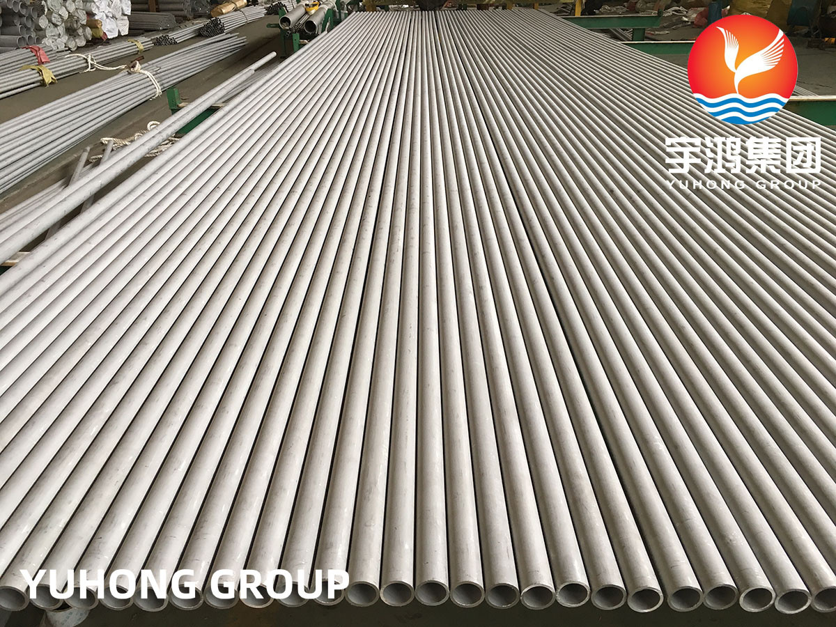 ASTM A312 / SA312 TP321 Stainless Seamless Pipe Plain End Pickled And Annealed