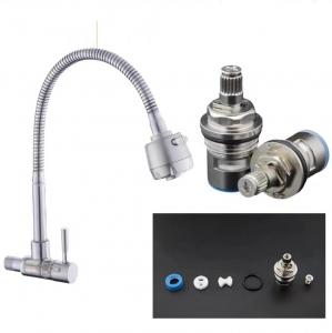 China Pull Out Sprayer Kitchen Faucet Tap SUS304 Stainless Steel Bathroom Faucet ODM wholesale