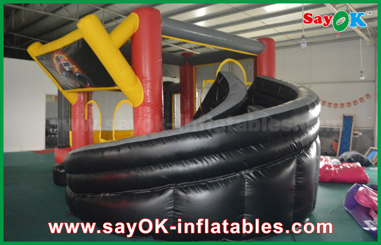 Indoor Inflatable Slide 5 X 8m Inflatable Jumping Boucer Castles Inflatable Water Slide Combia