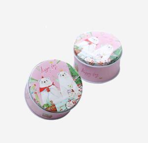 China Custom Printed 0.23mm Metal Tin Box With Removable Lid wholesale