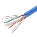HDPE Insulation Cat6 UTP Cable 23AWG CCA PVC Jacket 305M Lan Cable
