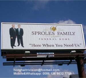 China Outdoor Big Size Advertising Trivision Display Billboard Structure wholesale