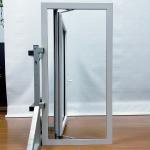 1.4mm Aluminum Glass Windows Customizable Size Aluminum Sound Proof Glass