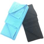 3PK Assorted Blue Microfiber Dish Drying Mat 100%polyester