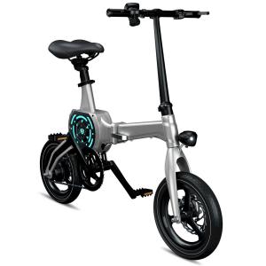 China 14 Inch Small-sized Driving Booster Battery Folding Electric Bicycle Bike Lithium Battery Ce LCD Aluminum Alloy wholesale