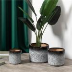 High quality custom cylinder succulent cactus pot indoor outdoor macetas ceramic
