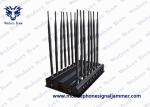 Adjustable 14 Antennas Powerful 3G 4G Phone Blocker WiFi UHF VHF GPS Lojack