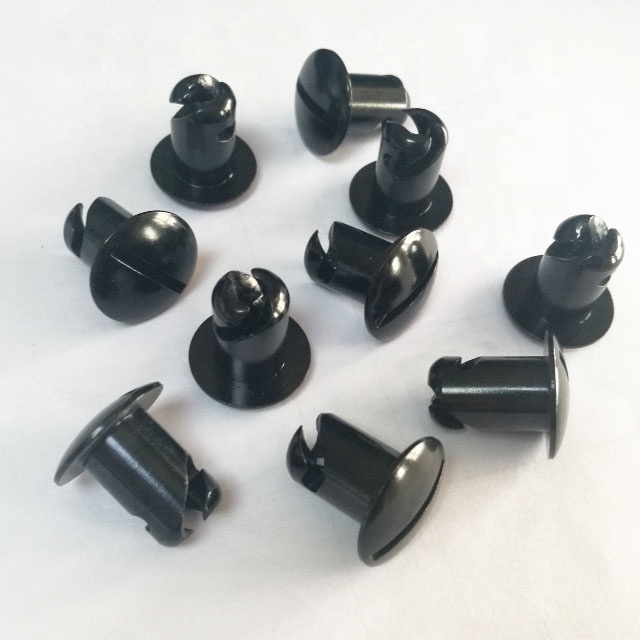 Universal Car Fitment Sprint Car Black DZUS Buttons 7/16"X .500" Aluminum Stock for Unmatched Performance and Durability