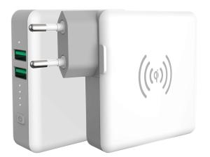 China 4 In 1 Universal AC Adapter Wireless Charger Power Bank wholesale