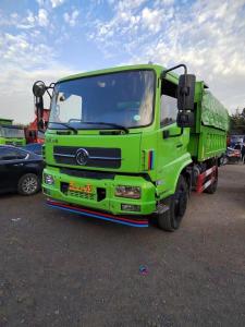 China Left Used Dump Truck Dongfeng Brand 4x2 Dumper Used Light Duty Dump Trucks wholesale