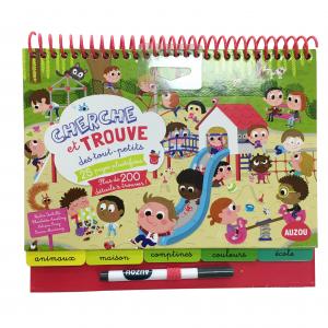 China SGS Wire O Spiral Binding CMYK Printed Children Activity Book With Games wholesale