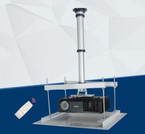 China Aluminum LCD TV Hanger Universal Rotary Telescopic Projector Retractable Ceiling Bracket wholesale