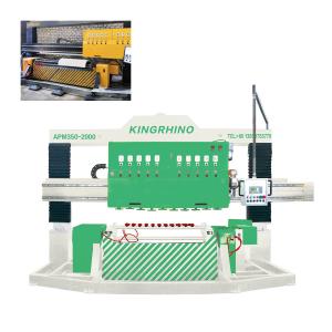 China 30kw Automatic Stone Slab Polishing Machine For Arc Slabs Marble Granite wholesale