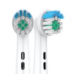 Spare Oral Toothbrush Round Head Maximize Clean Dupont Toothbrush Heads