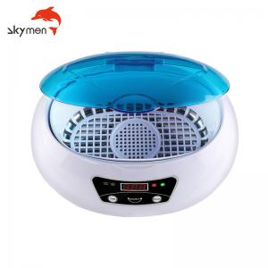 China Skymen 600ml 40KHz Household Ultrasonic Jewelry and Glass Cleaner SUS304 Tank on sale
