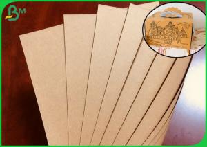 China FSC Approved Brown Kraft Paper Roll For Making Cake Package Box wholesale