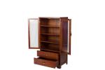 W60*D40*H120CM Home Wood Furniture Dining Room Cabinets With 4 Shelves 2 Drawers