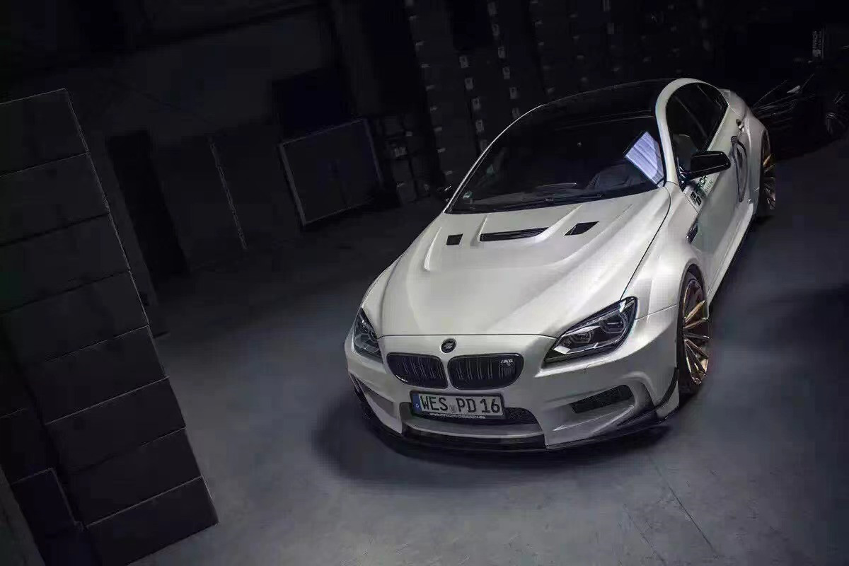For BMW 6 Series F12 F13 Body Kit FPR Material F12 F13 Upgraded Prior Design Style Body Kit Spoiler