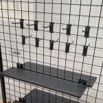Height 1800mm Double Sided Supermarket Display Racks , Grocery Display Rack