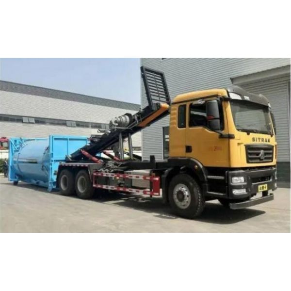 Customized Mobile Vertical Direct Compression Solid Refuse Trash Waste Refuse Garbage Station