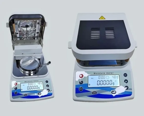 UP-5016 Electronic Moisture Analyzer with 0.001g Readability and Multiple Calibration Scales for Various Materials