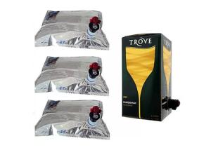 China BIB Valve Inner Box Liquid Packaging Bags Explosion Proof Compressed Aseptic wholesale