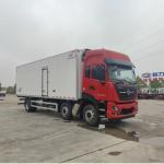 Dongfeng 6x4 Van Truck Refrigerated With 245 HP Engine 20 Ton Loading Capacity