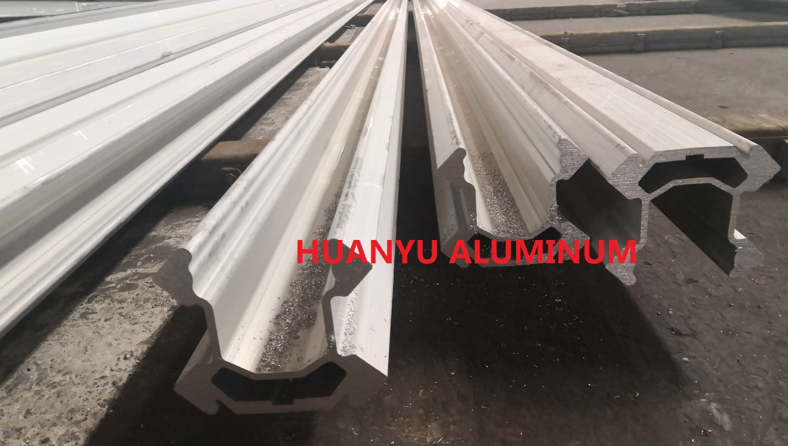 Rock Drilling Rig 7005 T6 Aluminum Extrusion Profiles 4300MM Length