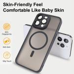 Lens Film Shockproof Magnetic Magsafe Phone Case for iPhone 16 15 14 Pro Max