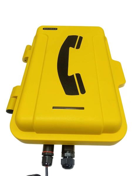 Aluminum Alloy Moisture Resistant Industrial Telephone Weatherproof SIP