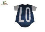 Polyester Mesh Custom Team Sportswear Mens Short Sleeve Baseball Tee Customized