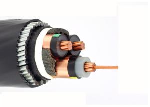 China Copper Conductor EPR / XLPE Insulated Power Cable SWA MV LSZH 3 Core wholesale