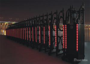 China Neon Tube Remote Control Automatic Electric Entrance Gates , Dynamic Lighting Effects wholesale