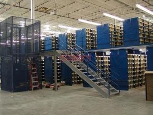 China Exhibition Mezzanine Floor Platform , Warehouse Mezzanine Floors Customized Height wholesale