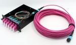 YINGDA High Density MPO SM OM2 OM3 OM4 Fiber Optic Patch Cable for High