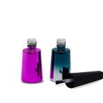 Gradient Plating Empty Nail Varnish Bottles 12ml 15ml Fingernail Polish