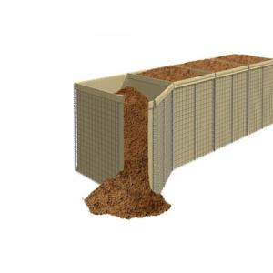 China Military Anti Corrosion 3mm Defensive Barrier Welded Gabion Cage wholesale