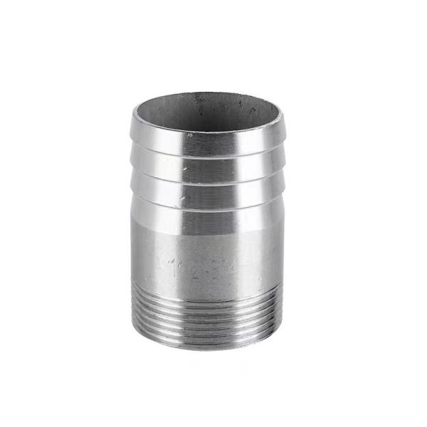 SS201 304 316 NPT BSP DIN Casting Hose Male Threaded Nipple Screw Thread Pipe