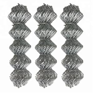 China 9 10 Gauge Chainlink Fence Wire And for Industry Galvanized Chain Link Fences Rolls wholesale