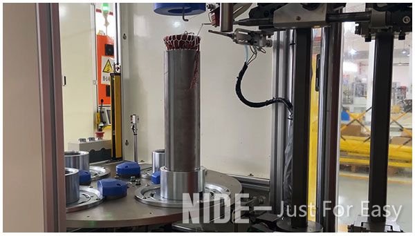 Automatic Water Pump Motor Production Line For Stator Manufacturing