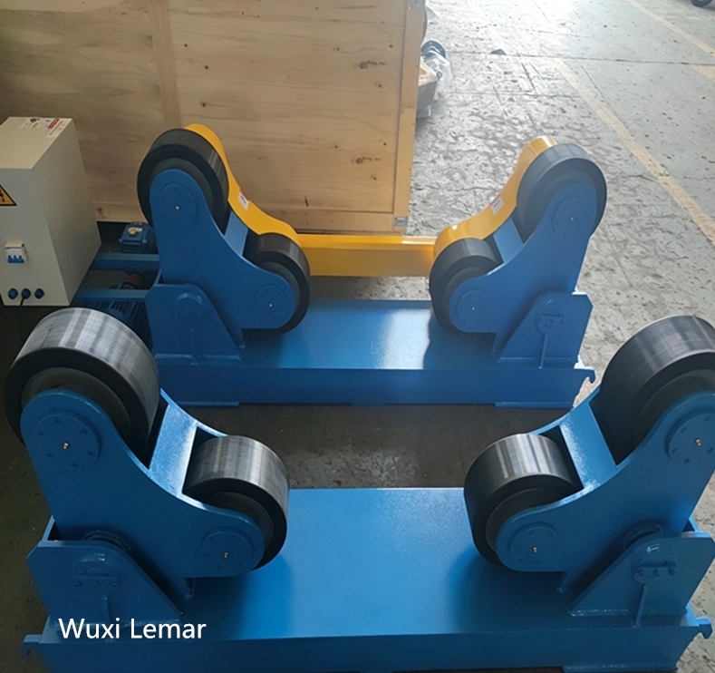 5 Ton Self-Aligning Welding Rotator Automatic Tank Turning Rolls for Pipe Vessel Circular Welding