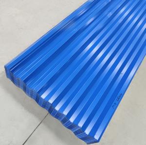 China ASTM GB JIS Colored Corrugated Metal Sheets AZ100 S320GD 0.85mm wholesale
