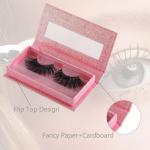 3D Mink Eyelash Packaging Logo Private Label Lash Subscription Boxes