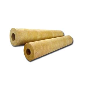 China Rockfiber Heat Insulation Materials Rock Mineral Wool Thermal Insulation Pipe A1 Class wholesale