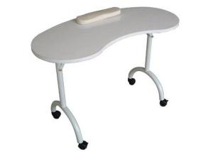 China Professional Portable Nail Manicure Table With Uv Light , Vented Manicure Table wholesale