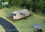 Wooden Structure Panorama Dome Tent Luxury Glamping Tent